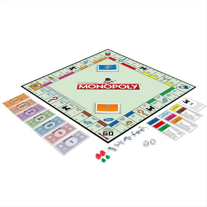 Hasbro Board Game C1009 Classic Monopoly Permainan Papan