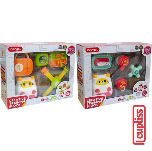 IQANGEL Creative Training Blocks Set Mainan Edukasi Bayi IQ Angel