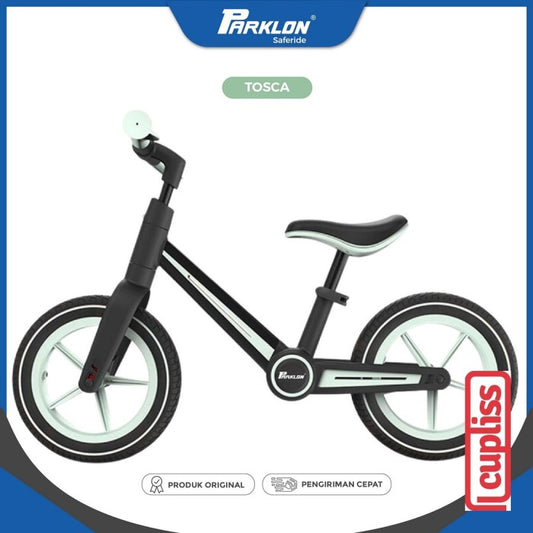 Parklon Folded Balance Bike Tosca Green Sepeda Lipat Anak Outdoor