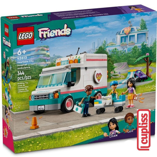 LEGO Friends 42613 Heartlake City Hospital Ambulance