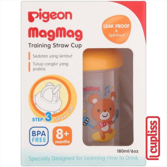 PIGEON Mag Mag Step 3 180ml Straw Cup 8M+ 180 ml
