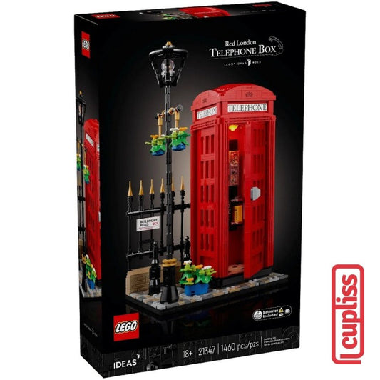 LEGO Ideas 21347 Red London Telephone Box