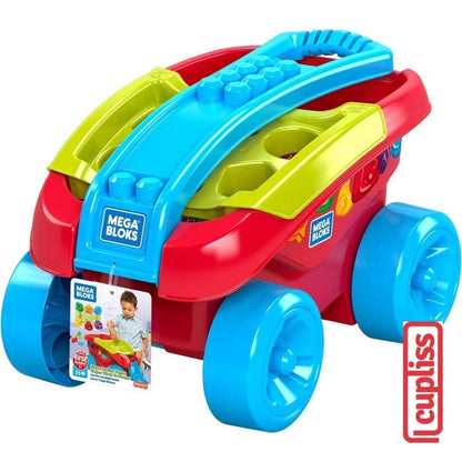 Fisher Price FVJ47 Mega Bloks Shape Sorting Wagon