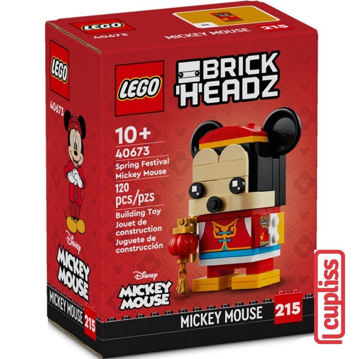 LEGO Brickheadz 40673 Spring Festival Mickey Mouse