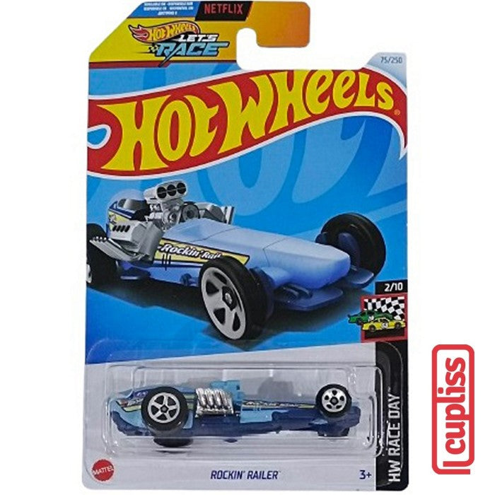 Hot Wheels HW Basic HTC75 Rockin Railer Lets Race Netflix Mattel Hotwheels