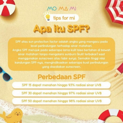 MoMaMi Rub a Dub Sun Lotion 50ml 128923 Krim Tabir Surya