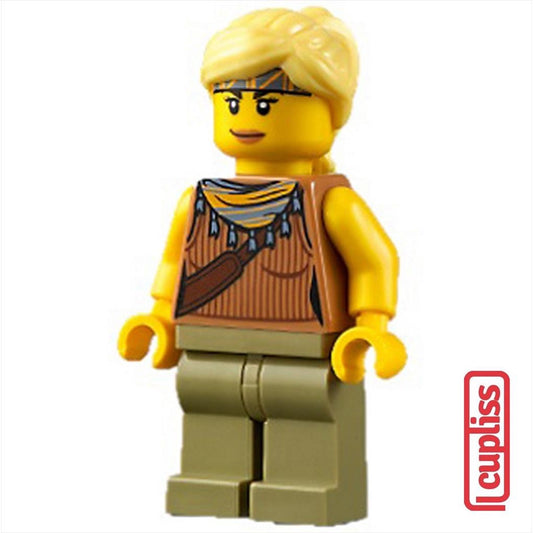 PART OUT LEGO CTY1302 Jessica Sharpe City Minifigure