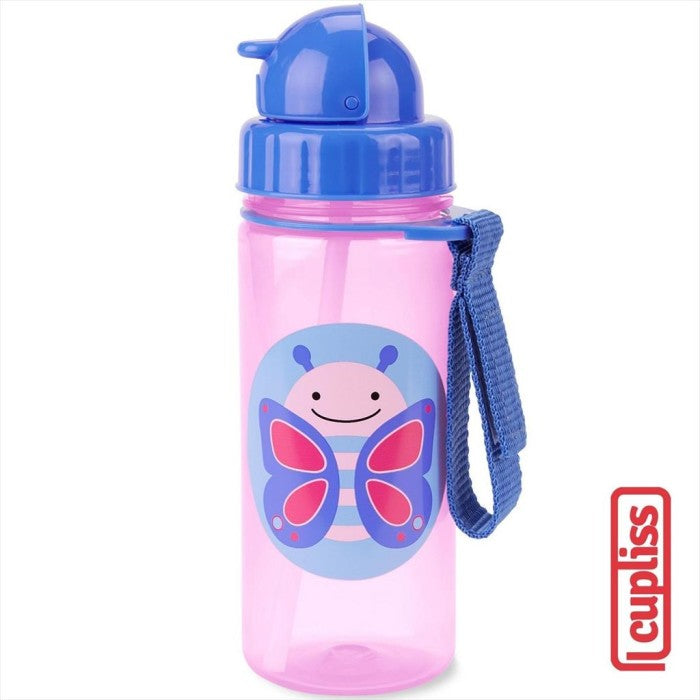 Skip Hop Zoo Flip Bottle 385 ml 567510 Butterfly Botol Minum Skiphop