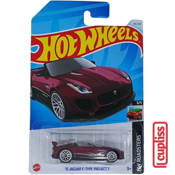 Hot Wheels HW Basic HTD74 15 Jaguar F-Type Project 7 Mattel Hotwheels