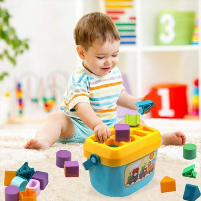 IQANGEL First Block & Box Mainan Balok Susun Anak IQ Angel 0218