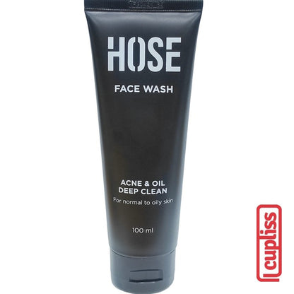 Hose Face Wash Acne Oil Deep Clean 100ml Sabun Cuci Muka 100 ml