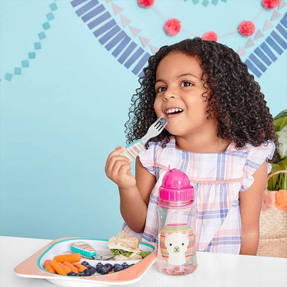 Skip Hop Zoo Utensil 252371 Llama Sendok Garpu Alat Makan Skiphop