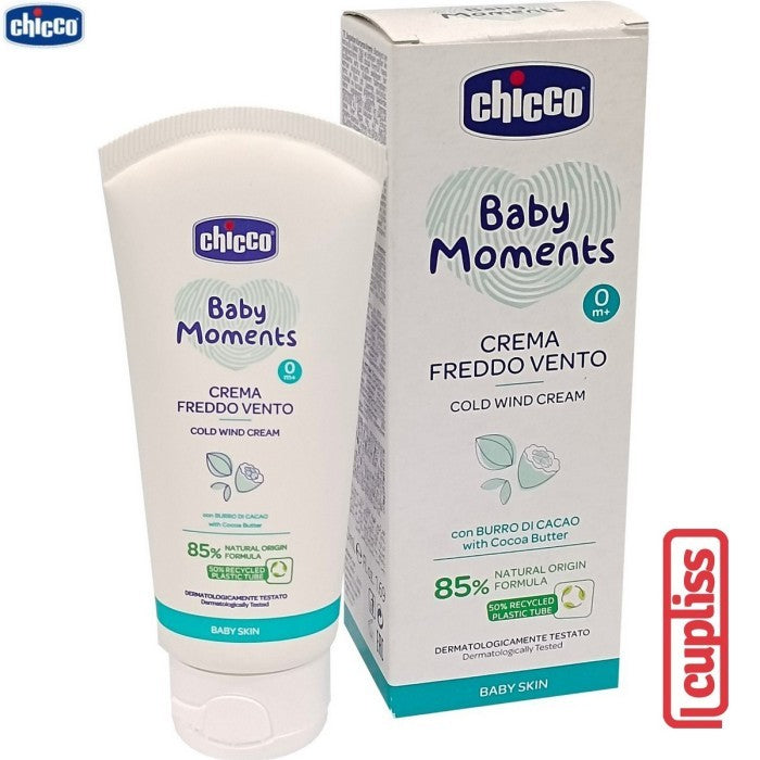 CHICCO Baby Moments Cold Wind Cream 50ml Krim Masuk Angin Bayi 50 ml 10597