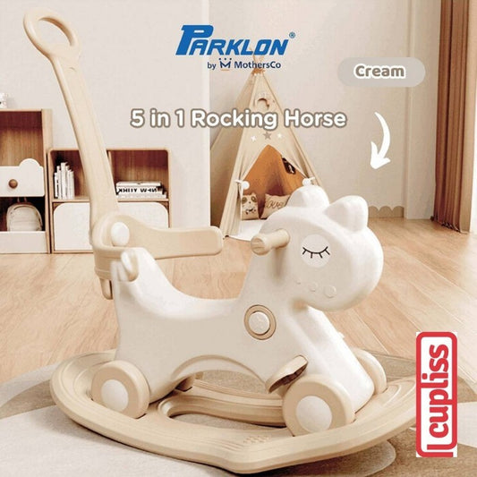Parklon Rocking Horse 5in1 Cream Jungkat Jungkit Kuda Kudaan