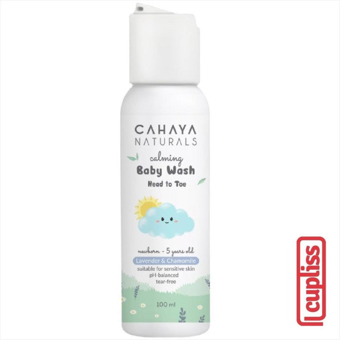 Cahaya Naturals Calming Baby Wash Head to Toe 100ml 11010106 100 ml