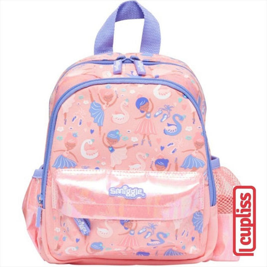 SMIGGLE Mini Backpack 446561 La La Teeny Tiny Peach Bag Tas Anak