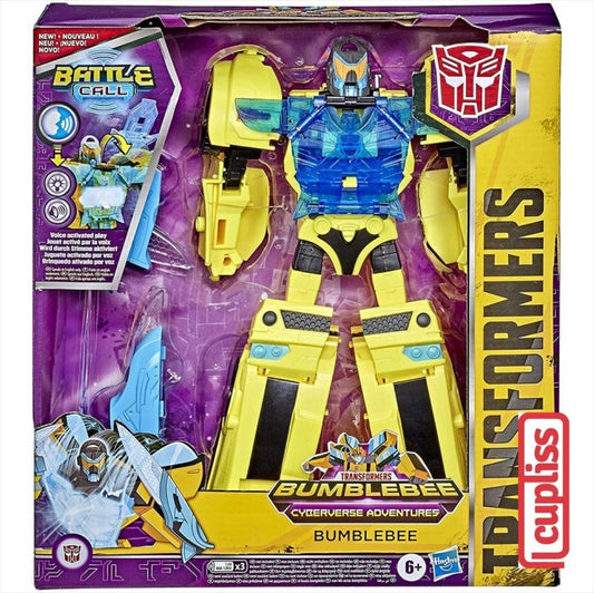 Hasbro Transformers E8381 Battle Call Bumblebee Cyberverse