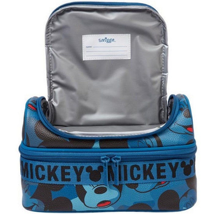 SMIGGLE LunchBox 440972 Double Decker Mickey Mouse Lunch Box