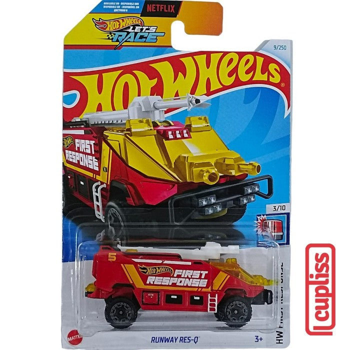 Hot Wheels HW Basic HTC88 Runway Res-Q Lets Race Netflix Mattel Hotwheels