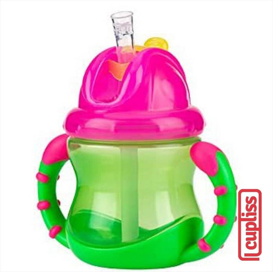 NUBY Active Sipeez 360 Flip N Sip Botol Minum Tritan 240ml