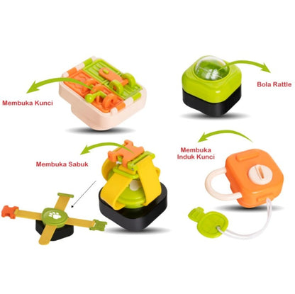 IQANGEL Creative Training Blocks Set Mainan Edukasi Bayi IQ Angel