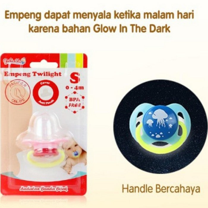 Reliable Empeng Twilight Nipple Round Bayi 1pcs 8831 Pacifier