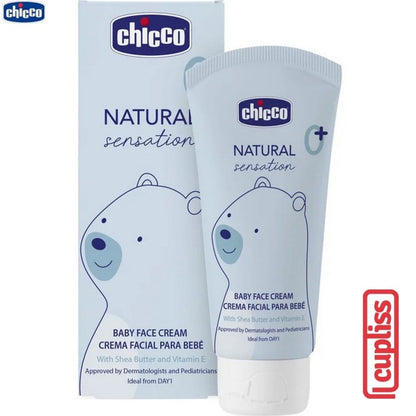 CHICCO Natural Sensation Baby Face Cream 50ml Krim Wajah Bayi 50 ml G6007