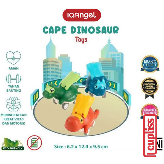 IQANGEL CAPE Dinosaur Toys IQ688-02 Mainan Anak IQ Angel