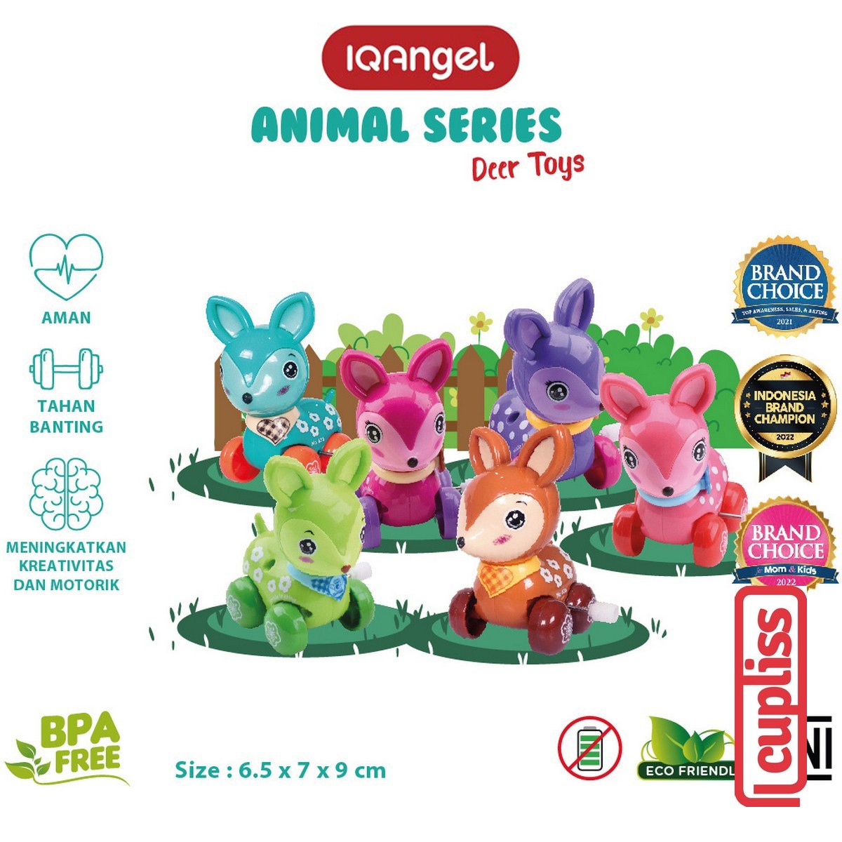 IQANGEL Deer Toys IQ636 Mainan Anak IQ Angel
