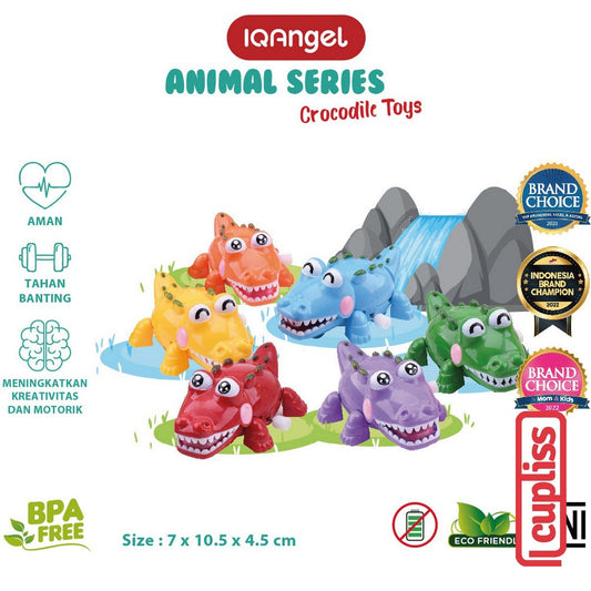 IQANGEL Crocodile Toys IQ666 Mainan Anak IQ Angel