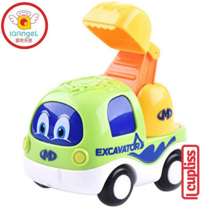 IQANGEL Light & Sound Construction Truck Toys IQMS1029 Mainan Anak IQ Angel