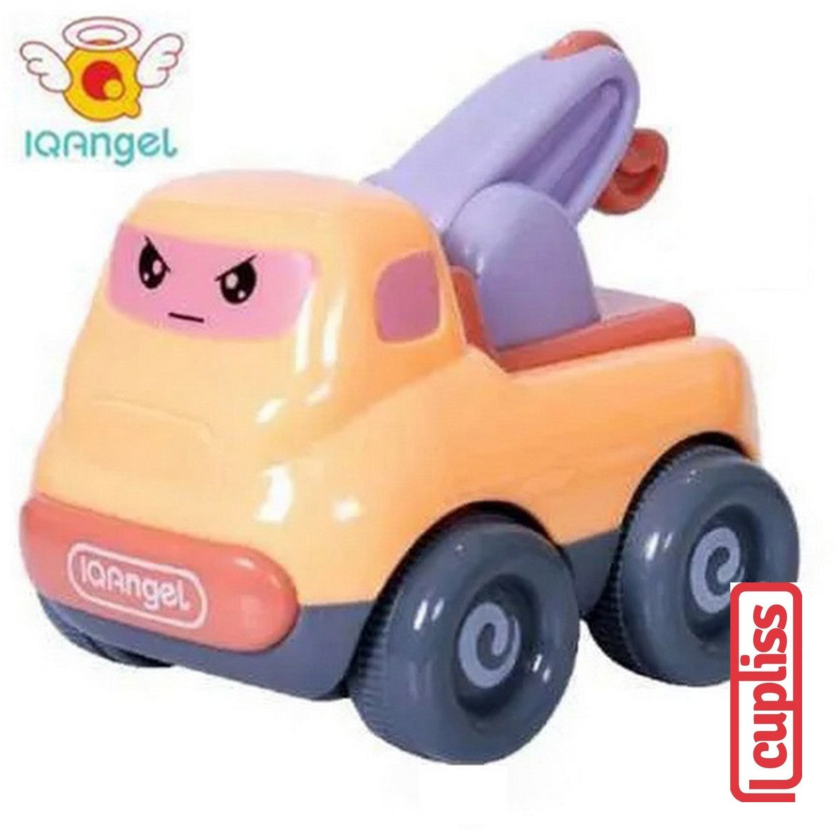 IQANGEL Construction  Truck Toys IQ60B-1 Mainan Anak IQ Angel