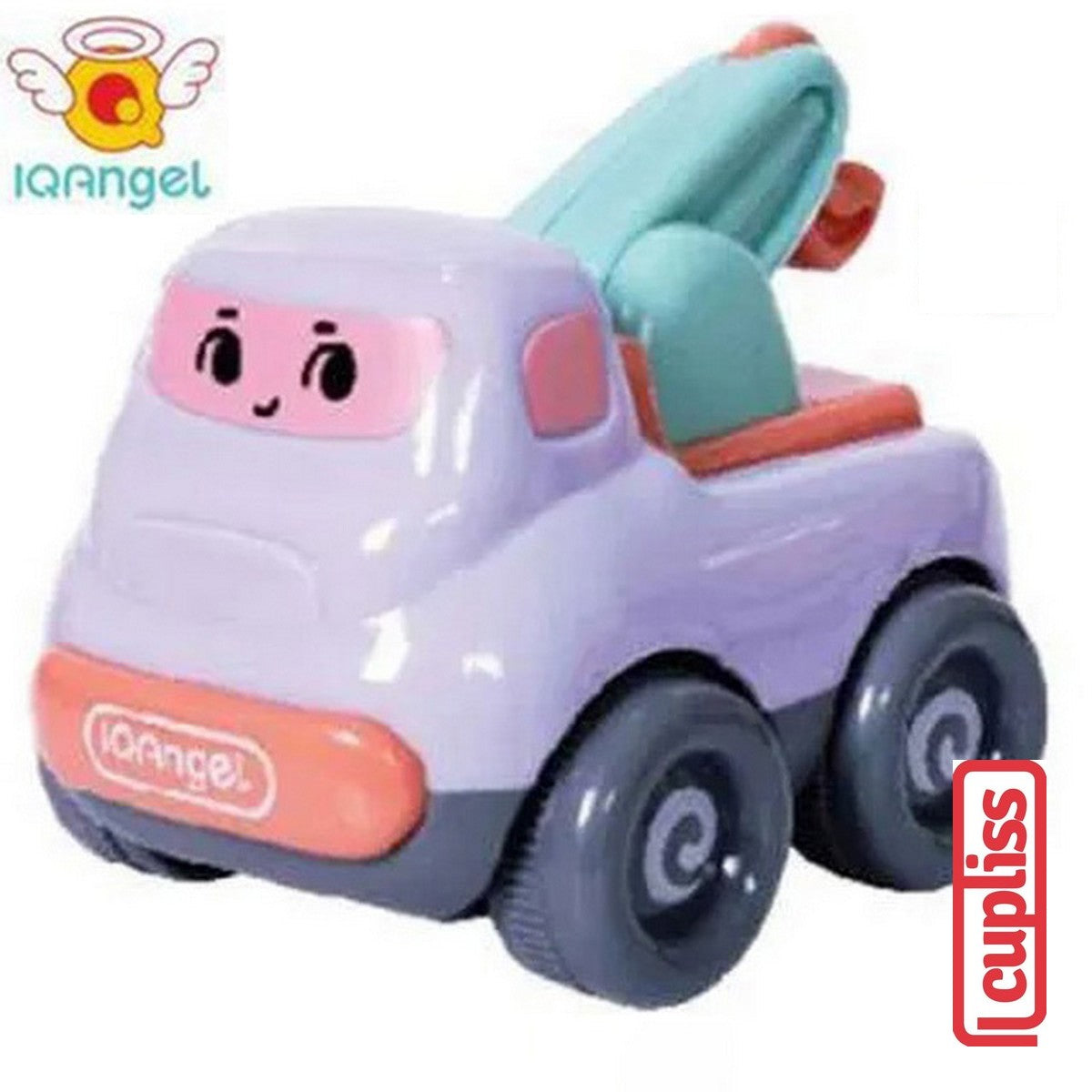 IQANGEL Construction  Truck Toys IQ60B-1 Mainan Anak IQ Angel