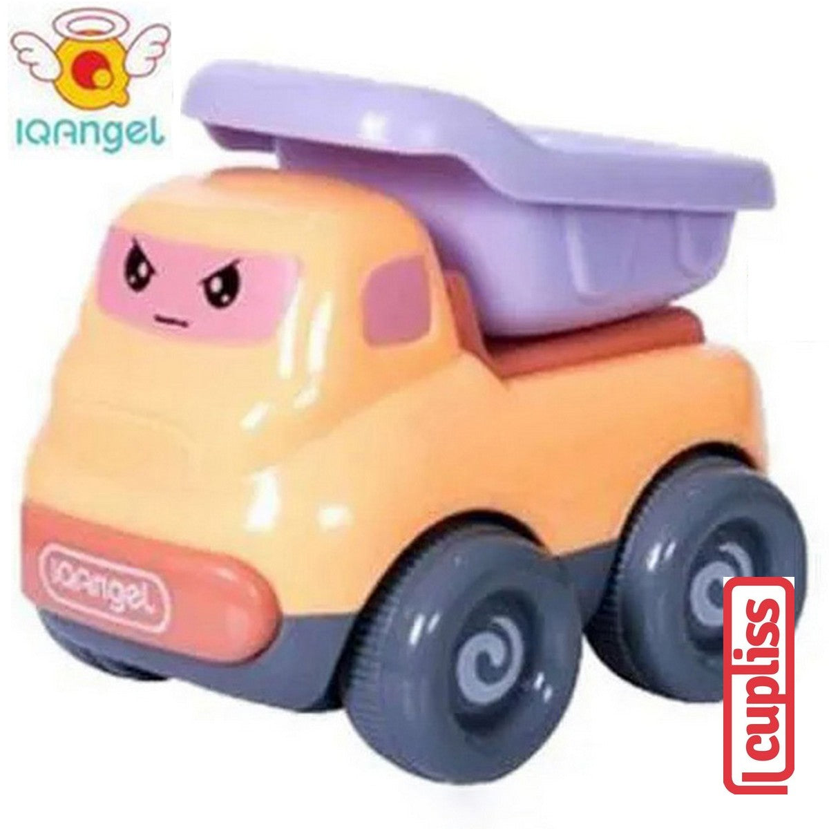 IQANGEL Construction  Truck Toys IQ60B-1 Mainan Anak IQ Angel