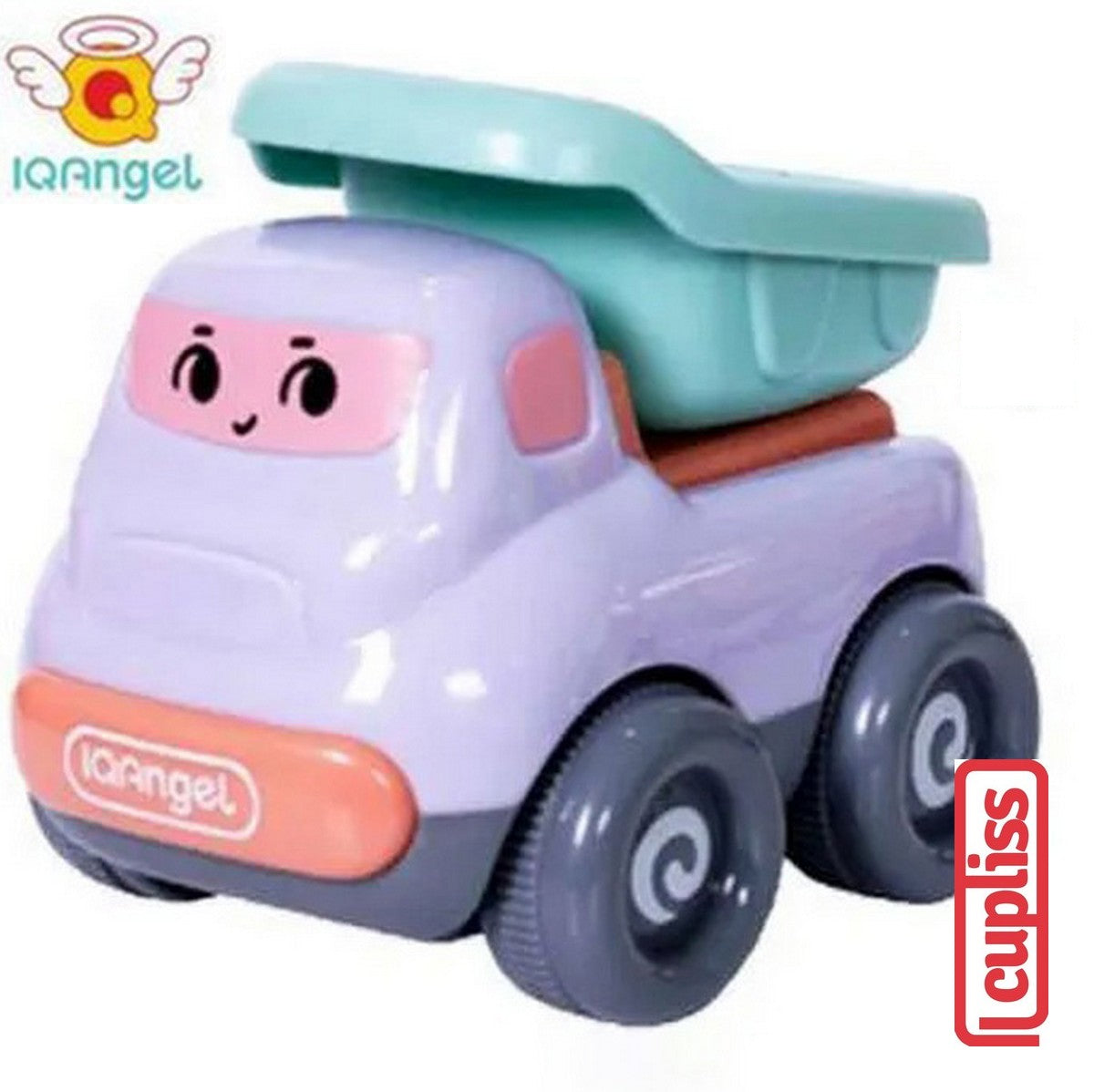 IQANGEL Construction  Truck Toys IQ60B-1 Mainan Anak IQ Angel