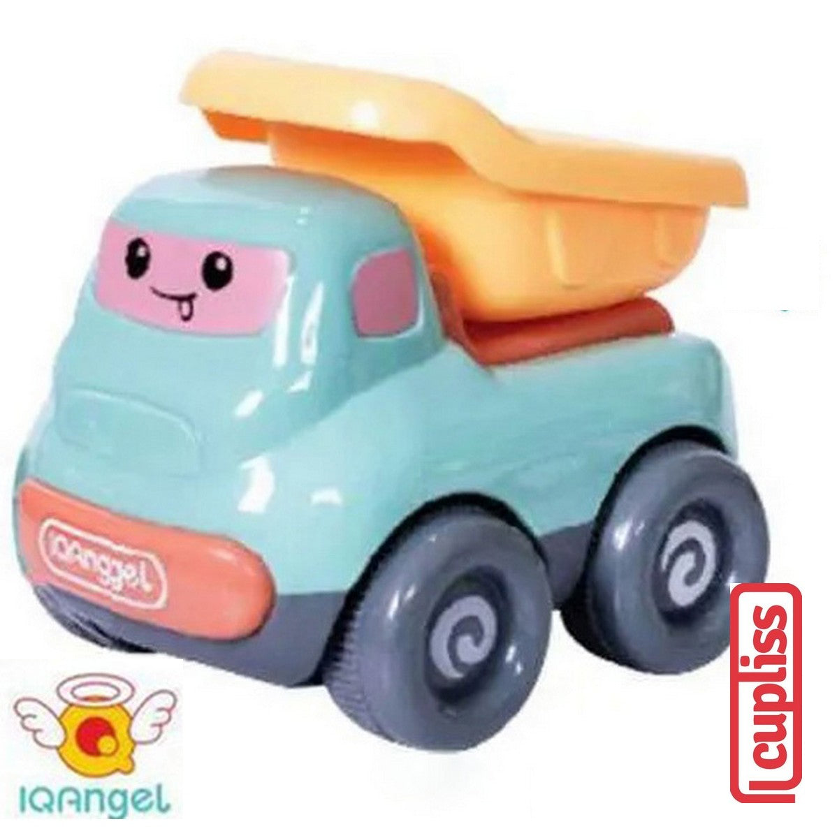 IQANGEL Construction  Truck Toys IQ60B-1 Mainan Anak IQ Angel