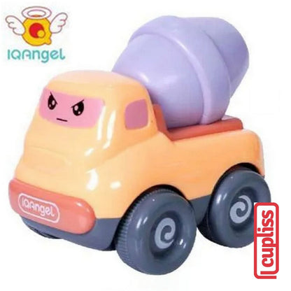 IQANGEL Construction  Truck Toys IQ60B-1 Mainan Anak IQ Angel