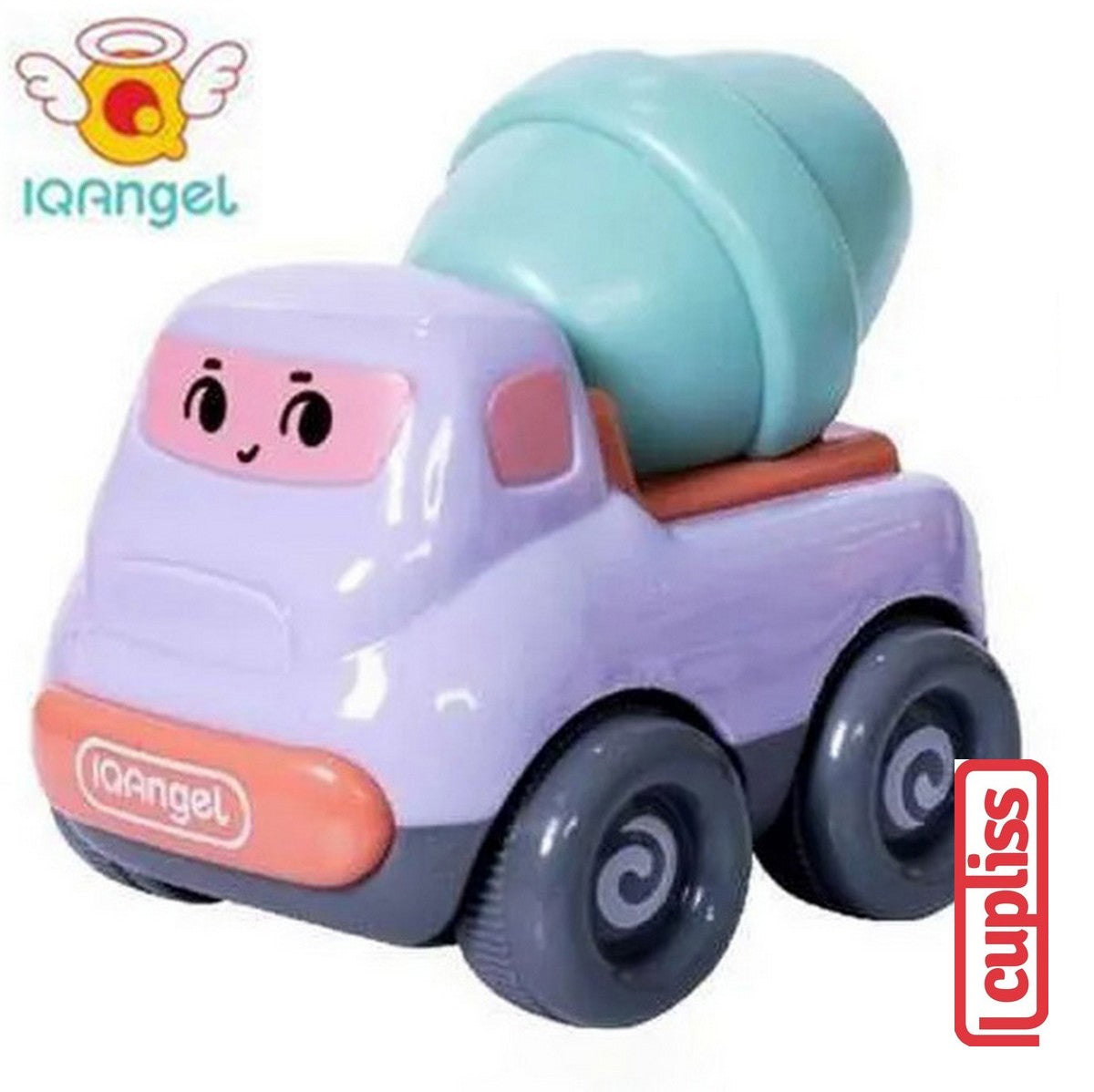 IQANGEL Construction  Truck Toys IQ60B-1 Mainan Anak IQ Angel