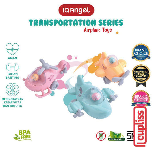 IQANGEL Airplane Toys IQ309A-1 Mainan Edukatif Anak IQ Angel