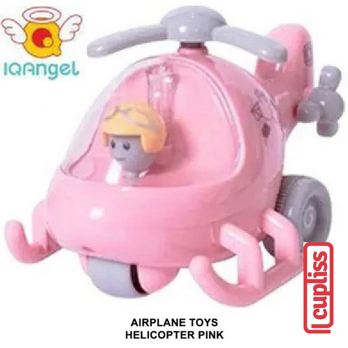 IQANGEL Airplane Toys IQ309A-1 Mainan Edukatif Anak IQ Angel