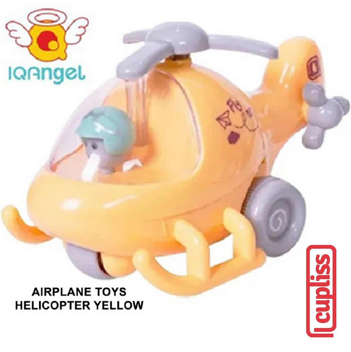 IQANGEL Airplane Toys IQ309A-1 Mainan Edukatif Anak IQ Angel