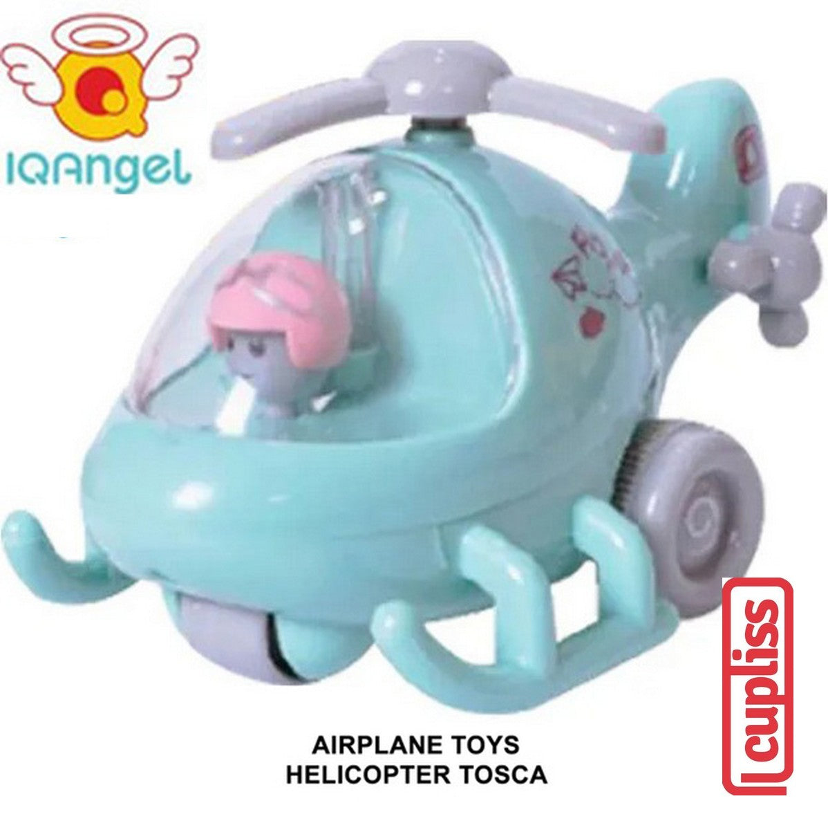IQANGEL Airplane Toys IQ309A-1 Mainan Edukatif Anak IQ Angel