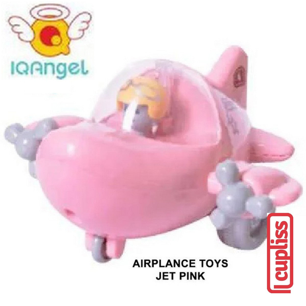 IQANGEL Airplane Toys IQ309A-1 Mainan Edukatif Anak IQ Angel