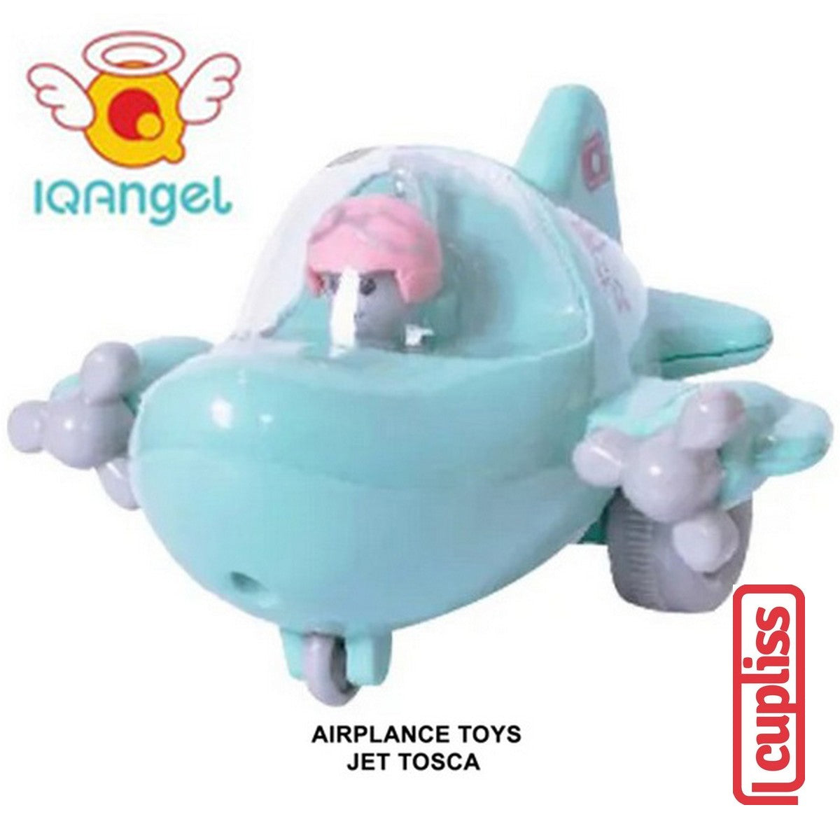 IQANGEL Airplane Toys IQ309A-1 Mainan Edukatif Anak IQ Angel