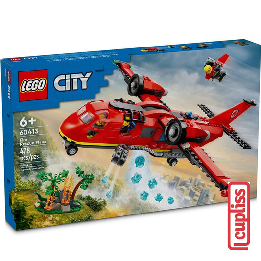 LEGO City 60413 Fire Rescue Plane