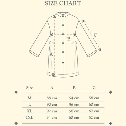 Little Palmerhaus Althan Koko Kurta Kai Baju Koko Dewasa
