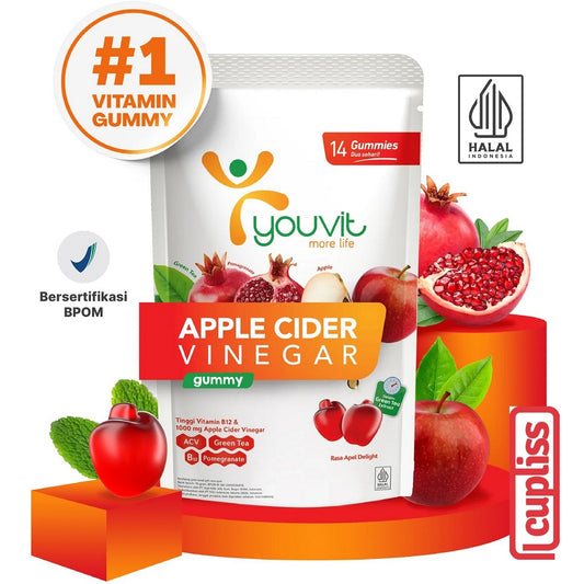 YOUVIT Multivitamin Gummy Apple Cider Vinegar 7 Days