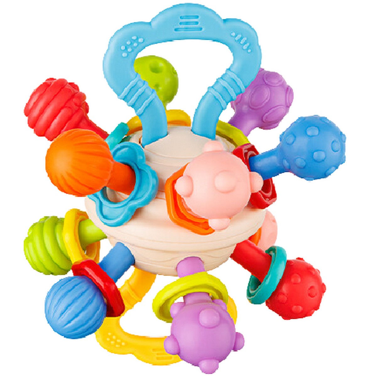 IQANGEL Gripnchew Sensory Teether Toy IQ0194 Mainan Gigitan Bayi IQ Angel