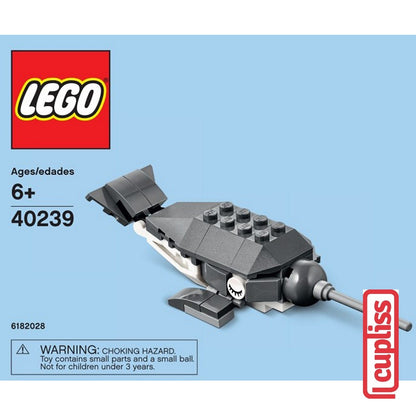 LEGO Polybag 40239 Monthly Mini Model Narwhal