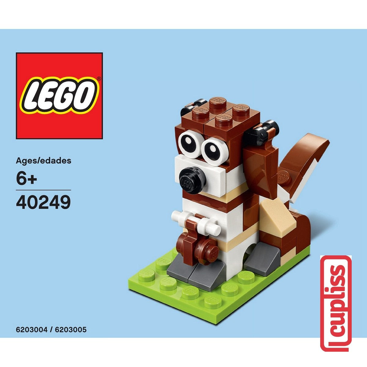 LEGO Polybag 40249 Monthly Mini Model St. Bernard Dog